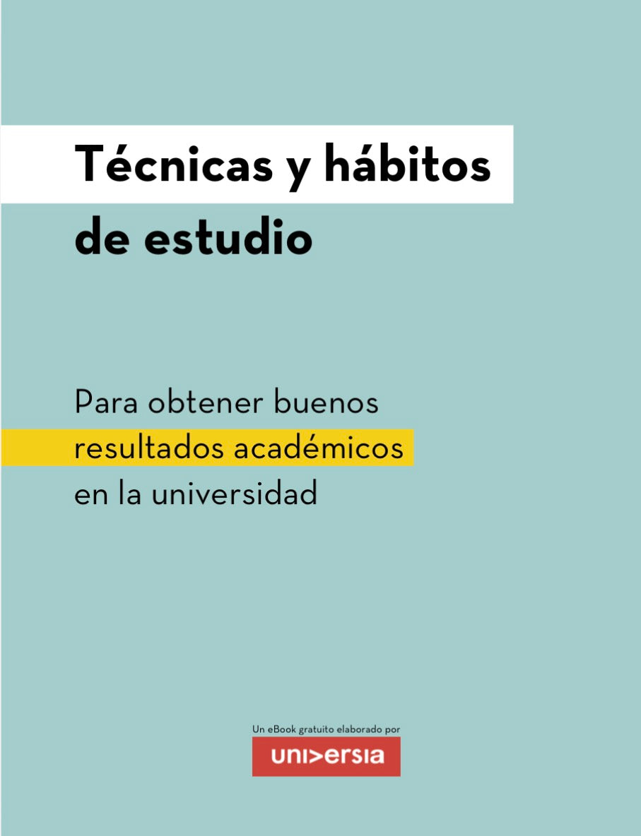 Técnicas y hábitos de estudio